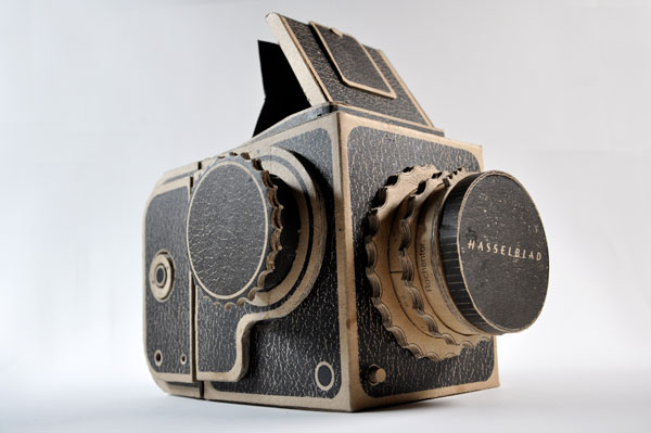 Pinhole Hasselblad de cartón